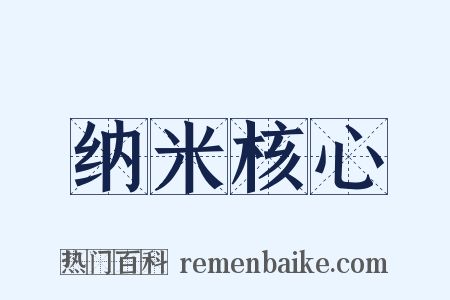 纳米核心是什么意思的图片